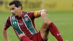 Ganso esteve no elenco do Fluminense que foi eliminado pelo Corinthians na Sul-Americana de 2019
