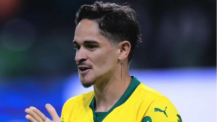 Khellven durante partida entre Palmeiras e Sport, no Allianz Parque, pelo Brasileirão.