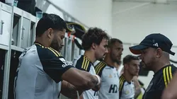 Vestiário do Atlético. Foto: Pedro Souza / Atlético