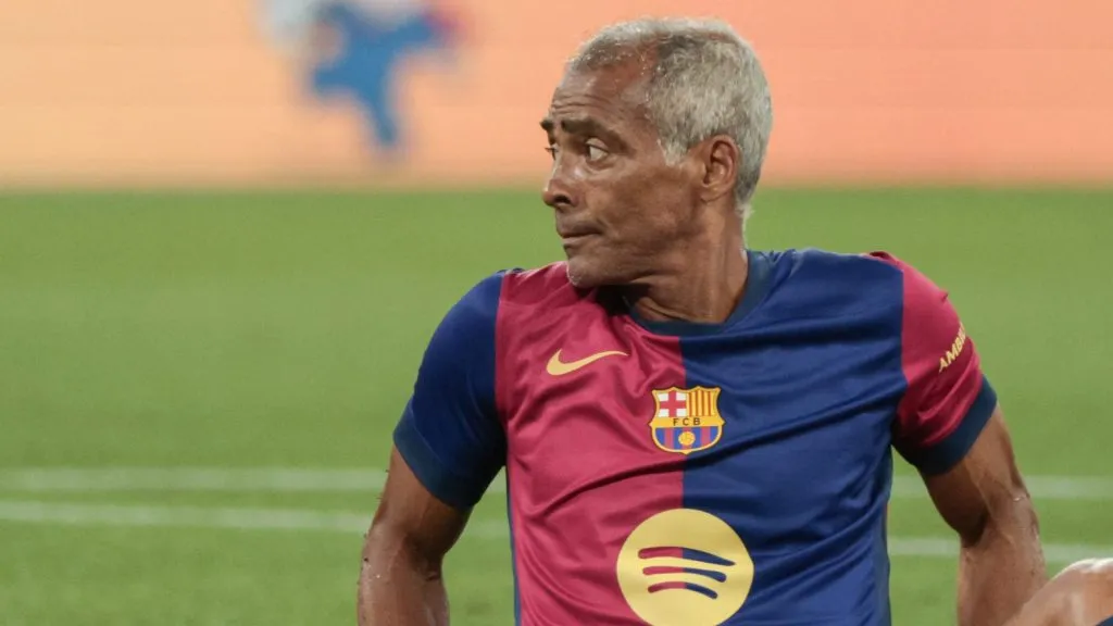 Romário. Foto: Robson Mafra/AGIF.