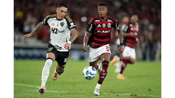 Bruno Henrique está nos planos do Galo - Foto: Jorge Rodrigues/AGIF