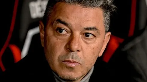 Gallardo durante partida entre Independiente e River Plate, pelo Campeonato Argentino. Foto: Marcelo Endelli