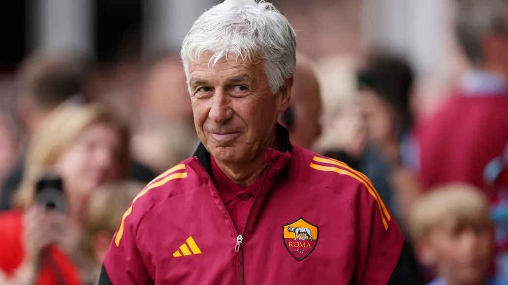 Piero Gasperini, técnico da ROMA - Foto: Dan Istitene/Getty Images