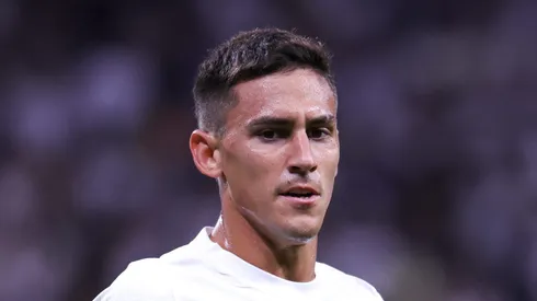 Matías Rojas em campo pelo Timão.