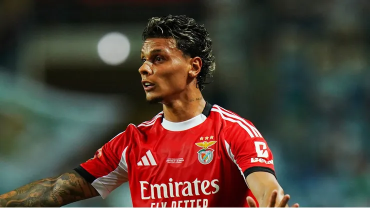 Richard Ríos não vive bom momento no Benfica - Foto: Gualter Fatia/Getty Images.