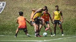 Galo se prepara para jogo contra o Bolívar (Foto: Pedro Souza / Atlético)