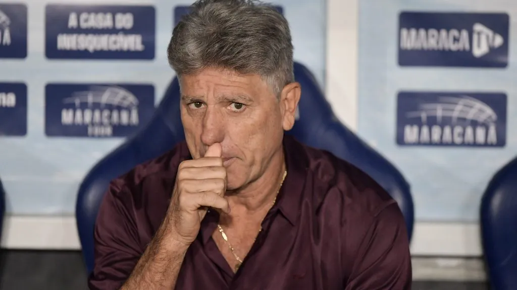 Renato Gaucho tecnico do Fluminense durante partida contra o Corinthians no estadio Maracana pelo campeonato Brasileiro A 2025. Foto: Thiago Ribeiro/AGIF
