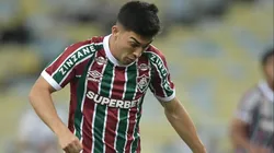 Lavega jogador do Fluminense durante partida contra o Aparecidense no estadio Maracana pelo campeonato Copa Do Brasil 2025. Foto: Thiago Ribeiro/AGIF