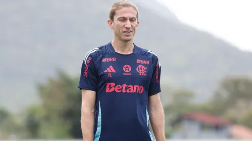 Filipe Luís em treino do Flamengo - Foto: Gilvan de Souza/Flamengo
