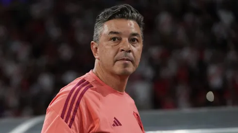 Marcelo Gallardo destacou a 2ª partida contra o Palmeiras. Photo by Joaquín Camiletti/Getty Images