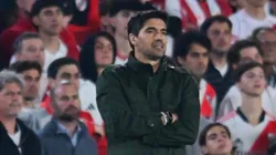Abel Ferreira técnico do Palmeiras durante partida contra o River Plate - (Photo by Marcelo Endelli/Getty Images)