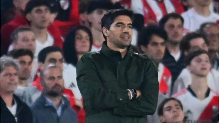 Abel Ferreira técnico do Palmeiras durante partida contra o River Plate - (Photo by Marcelo Endelli/Getty Images)