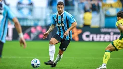 João Pedro em ação contra o Mirassol, última partida em que disputou.