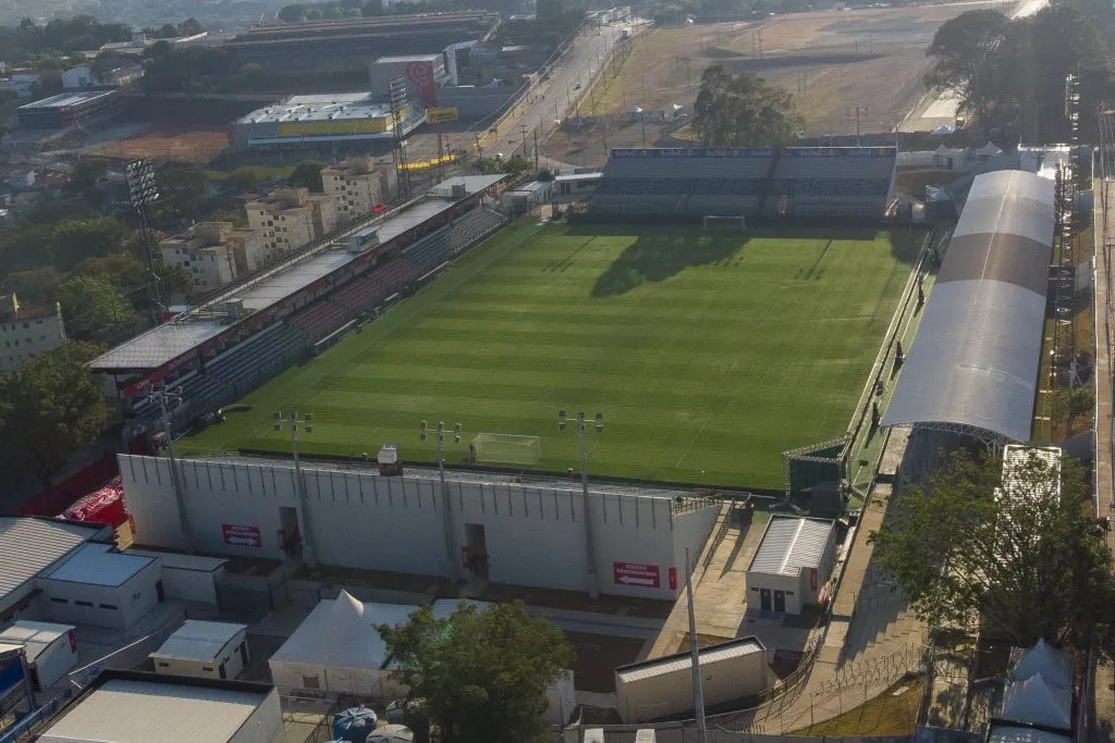 Vista geral do estádio Cicero De Souza Marques, palco de Bragantino x Santos. Foto: Anderson Romao/AGIF