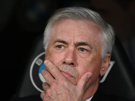 Ancelotti acompanha Palmeiras x River para observar Vitor Roque