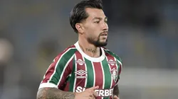 Lucho Acosta ditou o ritmo do meio-campo do Tricolor diante da equipe argentina