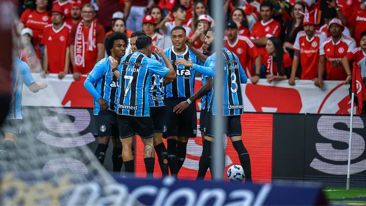Grêmio venceu o Gre-Nal 448, fora de casa. FOTO: LUCAS UEBEL/GREMIO FBPA