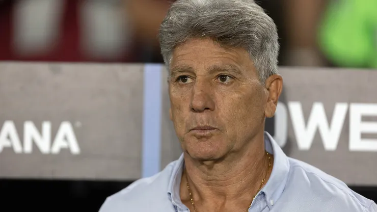 Renato Gaúcho técnico do Flumiennse durante partida contra o Lanús - (Photo by Ruano Carneiro/Getty Images)