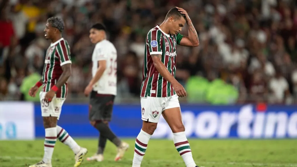 Thiago Silva perdeu uma chance de ser campeão pelo Flu em 2025. Foto: Jorge Rodrigues/AGIF