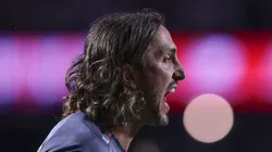 Zubeldía no comando do São Paulo.. Foto: Ettore Chiereguini/AGIF