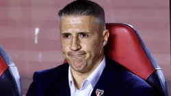 Hernan Crepo no comando técnico do São Paulo - Foto: Marcello Zambrana/AGIF