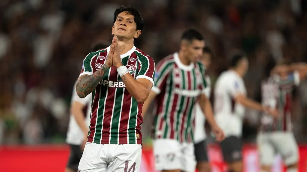 Cano, atacante do Tricolor das Laranjeiras. Foto: Jorge Rodrigues/AGIF.