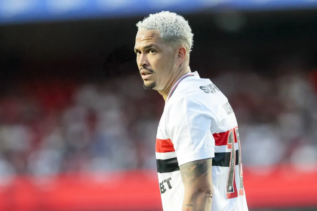 Luciano encara maior jejum da carreira e aposta em decisão da Libertadores para desencantar no São Paulo. Foto: Marco Miatelo/AGIF