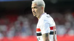 Luciano encara maior jejum da carreira e aposta em decisão da Libertadores para desencantar no São Paulo. Foto: Marco Miatelo/AGIF