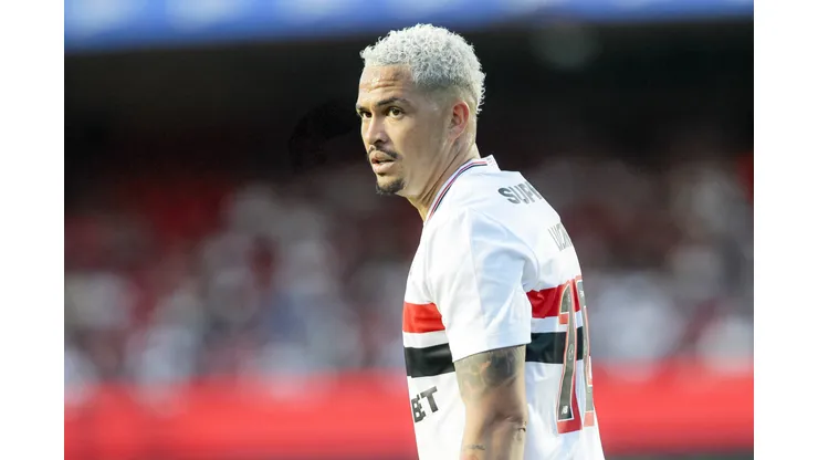 Luciano encara maior jejum da carreira e aposta em decisão da Libertadores para desencantar no São Paulo. Foto: Marco Miatelo/AGIF