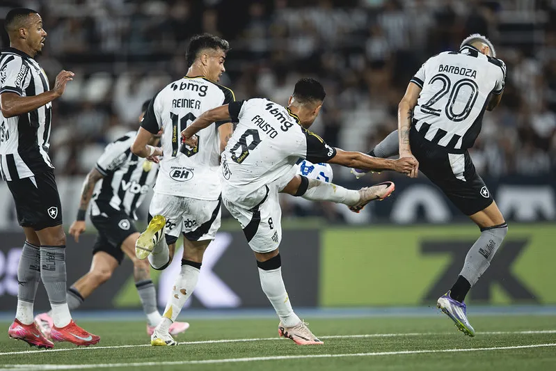 Atlético-MG foi derrotado pelo Botafogo em último jogo pela Série A (Foto: Pedro Souza / Atlético)