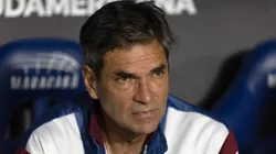 Pellegrino durante a classificação do Lanús