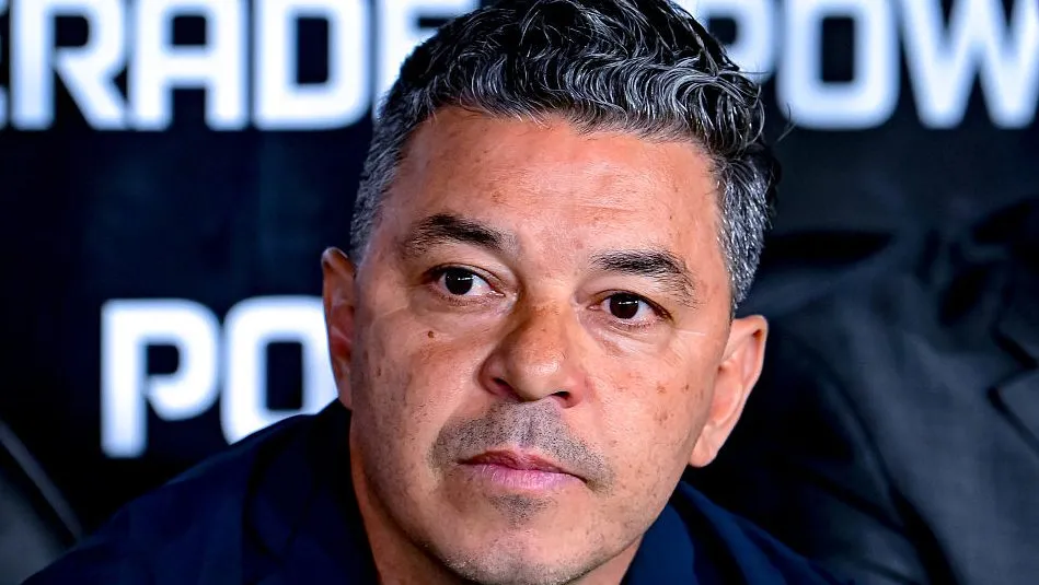 Gallardo no River. Foto: Marcelo Endelli/Getty Images