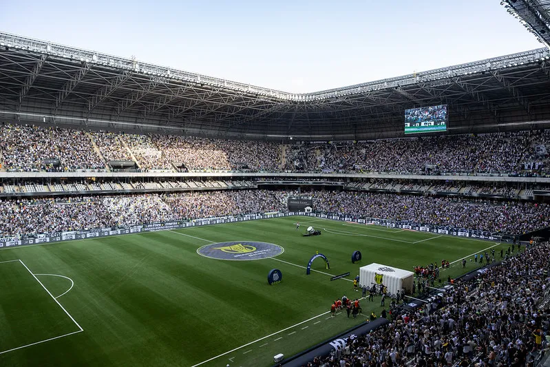 Estádio terá três partidas em seguida do Atlético-MG (Foto: Daniela Veiga / Atlético)