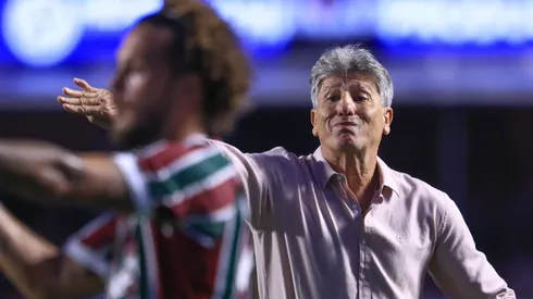 Renato Gaúcho teve crise interna antes de pedir demissão no Fluminense. Foto: Marcello Zambrana/AGIF