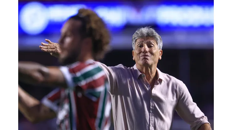 Renato Gaúcho teve crise interna antes de pedir demissão no Fluminense. Foto: Marcello Zambrana/AGIF
