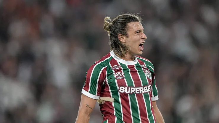 Canobbio, jogador do Fluminense. Foto: Thiago Ribeiro/AGIF.