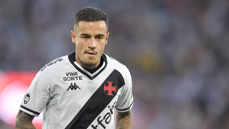 Philippe Coutinho, meia do Vasco. Foto: Thiago Ribeiro/AGIF.