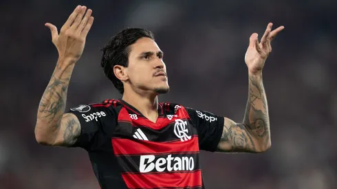 Pedro, atacante do Flamengo. Foto: Jorge Rodrigues/AGIF
