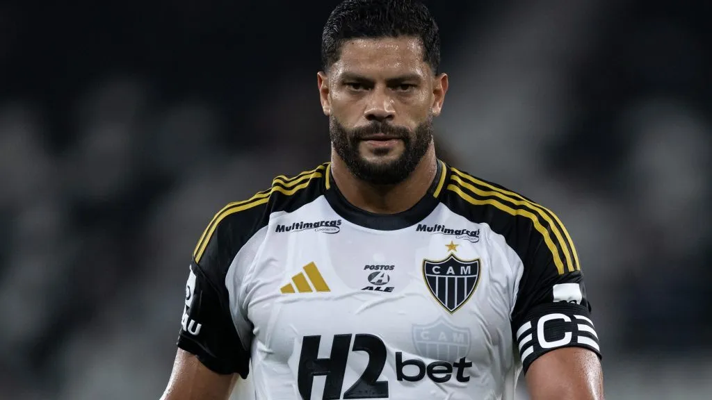Hulk jogador do Atletico-MG durante partida contra o Botafogo no estadio Engenhao pelo campeonato Brasileiro A 2025. Foto: Jorge Rodrigues/AGIF