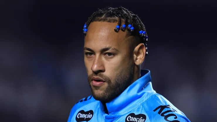 Neymar, jogador do Santos. Foto: Marcello Zambrana/AGIF.