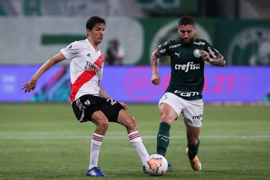 Palmeiras x River Plate em 2020, pela Libertadores da América – (Photo by Amanda Perobelli – Pool/Getty Images)