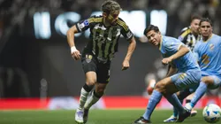 Gustavo Scarpa durante Atlético-MG x Bolívar - Foto: Foto: Pedro Souza / Atlético