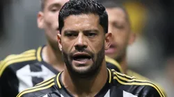 Hulk durante partida entre Atlético e Bolívar, na Arena MRV, pela Copa Sul-Americana.