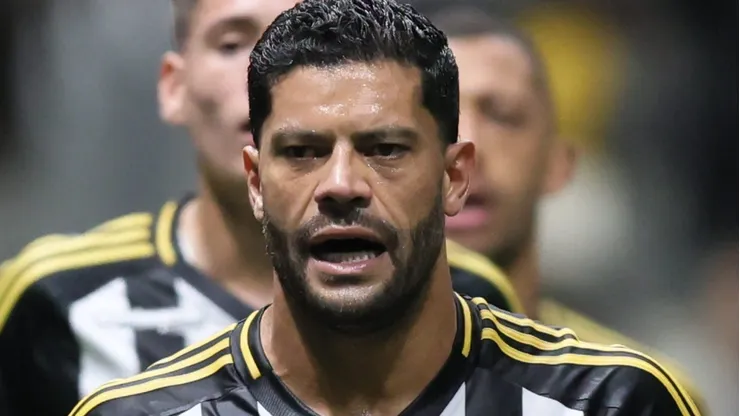 Hulk durante partida entre Atlético e Bolívar, na Arena MRV, pela Copa Sul-Americana.