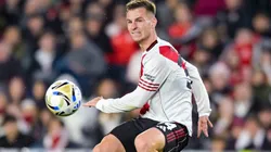 Galoppo salvou o River Plate de sofrer o empate no primeiro tempo (Photo by Marcelo Endelli)