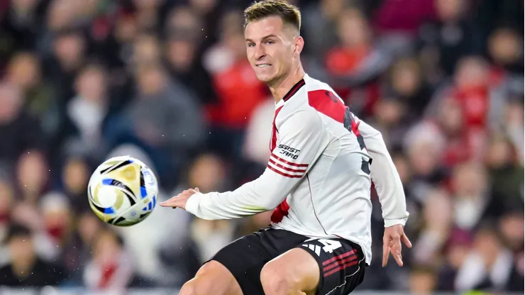 Galoppo salvou o River Plate de sofrer o empate no primeiro tempo (Photo by Marcelo Endelli)