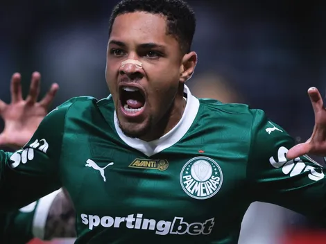 Vitor Roque empata para o Palmeiras contra o River Plate