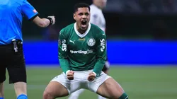 Atacante de apenas 20 anos empatou para o Verdão. Foto: Ettore Chiereguini/AGIF