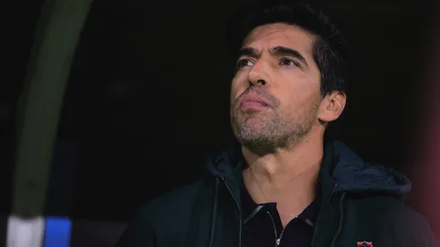 Abel Ferreira durante a partida contra o River. Foto: Ettore Chiereguini/AGIF