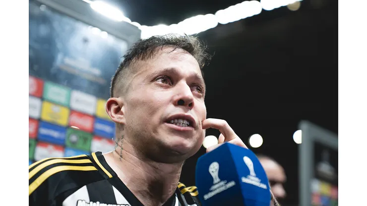 Meia foi herói do Galo na classificação para as semifinais da Sul-Americana (Foto: Pedro Souza / Atlético)